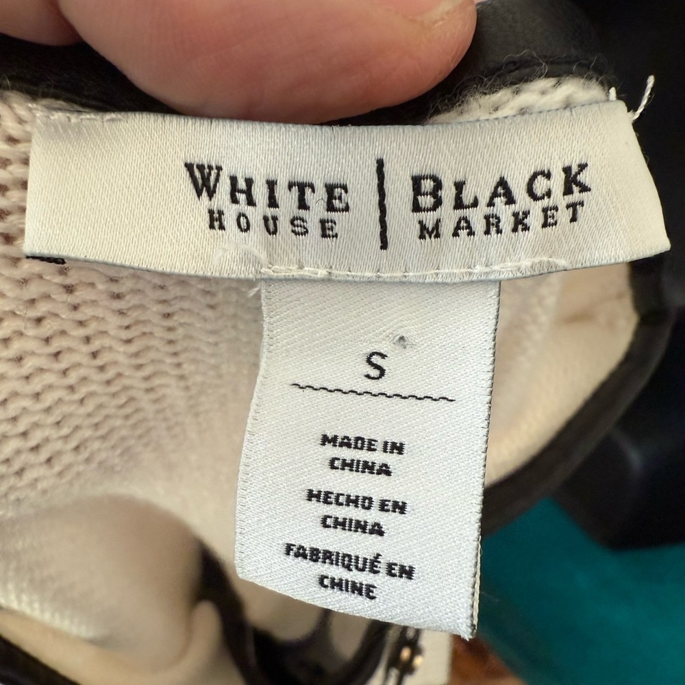 White House/Black Market Marked As Women's Sz S But Really One Size Poncho Cape - Picture 5 of 6